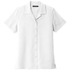 Port Authority Women's White Short Sleeve Performance Staff Shirt