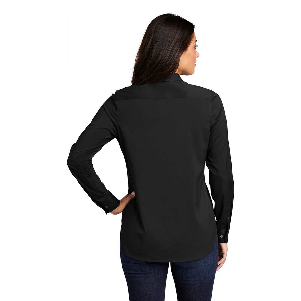 Port Authority Women's Black City Stretch Tunic