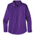 Port Authority Women's Purple Long Sleeve SuperPro React