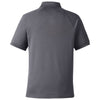 Harriton Men's Dark Charcoal Charge Snag and Soil Protect Polo