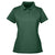 Harriton Women's Dark Green 4 oz. Polytech Polo