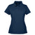 Harriton Women's Navy 4 oz. Polytech Polo