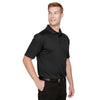 Harriton Men's Black Advantage Snag Protection Plus Polo