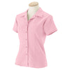 Harriton Women's Blush Bahama Cord Camp Shirt