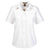 Harriton Women's White Key West Short-Sleeve Performance Staff Shirt