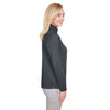 Harriton Women's Dark Charcoal Advantage Snag Protection Plus Quarter-Zip