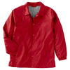 Harriton Men's Red Nylon Staff Jacket