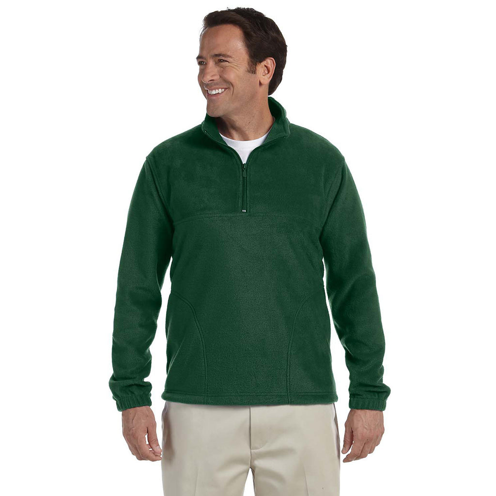 Harriton Men's Hunter 8 oz. Quarter-Zip Fleece Pullover