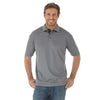Wrangler Men's Grey 20X Advanced Comfort Performance Moire Polo