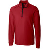 Cutter & Buck Men's Cardinal Red Jackson Overknit