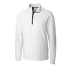 Cutter & Buck Men's White Jackson Overknit