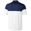 Cutter & Buck Men's Navy/White Harrington Polo