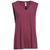 Expert Women's Maroon American Moca Sleeveless Hoodie