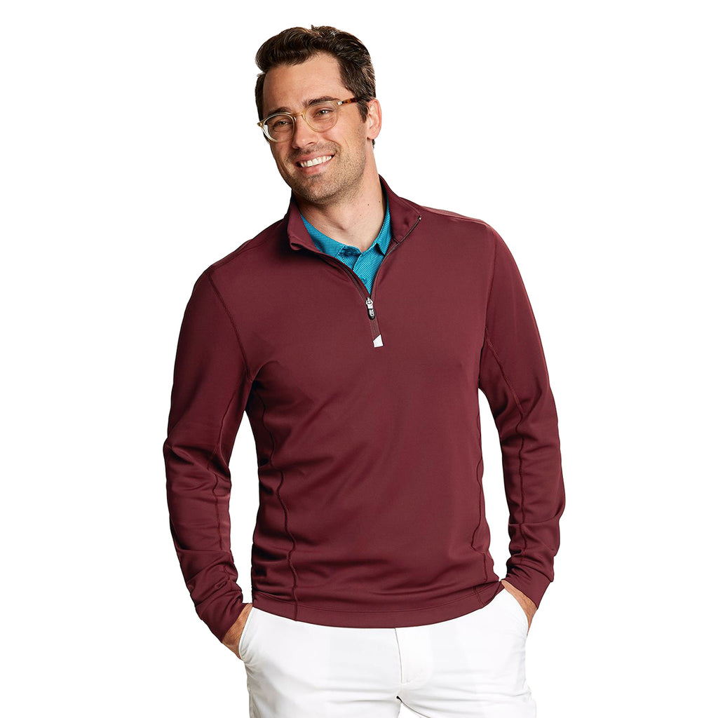 Cutter & Buck Men's Bordeaux Traverse Half Zip