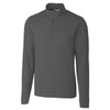 Cutter & Buck Men's Elemental Grey DryTec Long Sleeve Advantage Half-Zip