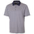 Cutter & Buck Men's Liberty Navy Forge Polo Tonal Stripe