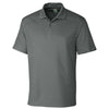 Cutter & Buck Men's Elemental Grey DryTec Short Sleeve Genre Polo