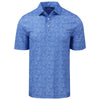 Cutter & Buck Men's Chelan Pike Constellation Print Stretch Polo