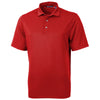 Cutter & Buck Men's Red Virtue Eco Pique Recycled Polo