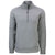 Cutter & Buck Men's Elemental Grey Roam Eco Recycled Quarter Zip Pullover