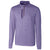 Cutter & Buck Men's College Purple Stealth Half Zip