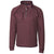 Cutter & Buck Men's Bordeaux Heather Mainsail Half Zip