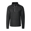 Cutter & Buck Men's Charcoal Heather Mainsail Half Zip