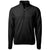 Cutter & Buck Men's Black Cascade Eco Sherpa Fleece Pullover Jacket