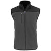 Cutter & Buck Men's Elemental Grey/Black Cascade Eco Sherpa Fleece Vest