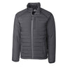 Cutter & Buck Men's Elemental Grey Barlow Pass Jacket