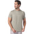 Glyder Men's Moss Heather/White Stripe Salton Short Sleeve