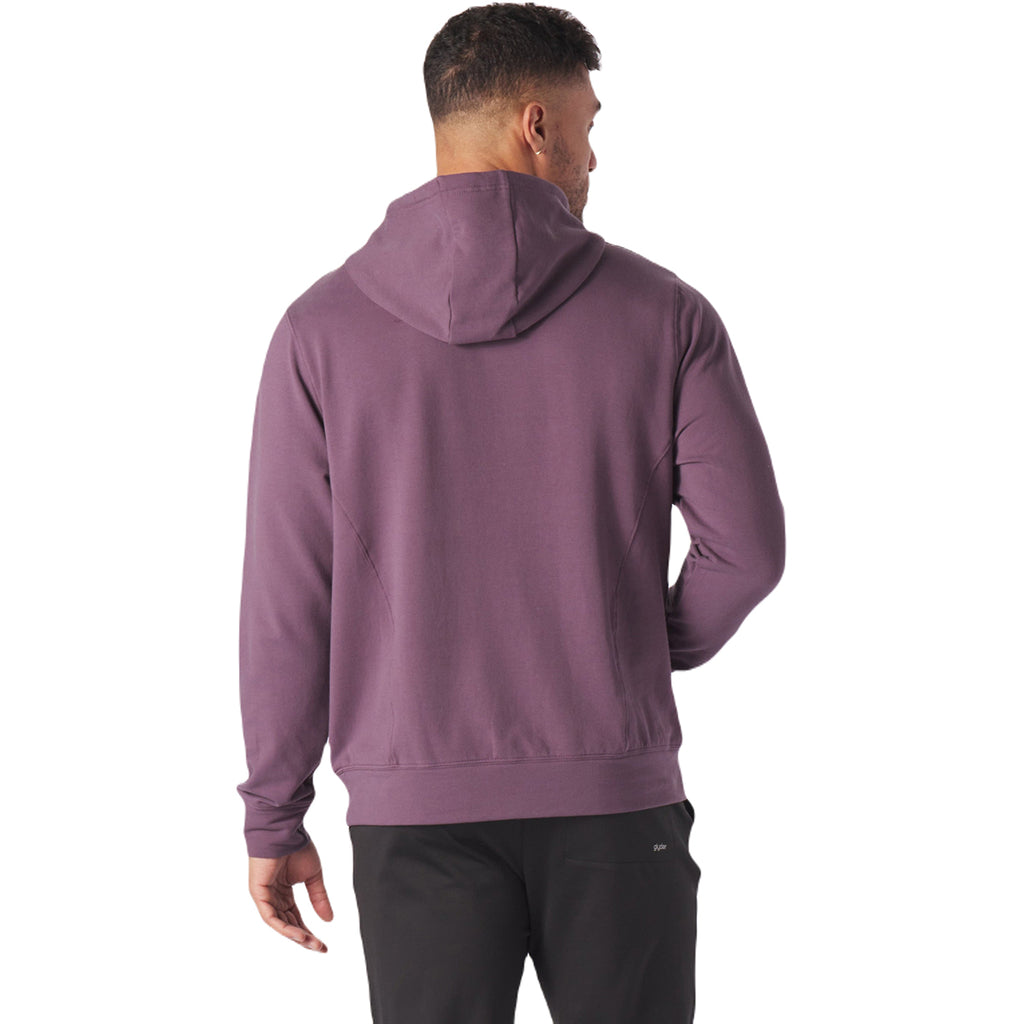 Glyder Men's Berry Wine Atlas Hoodie