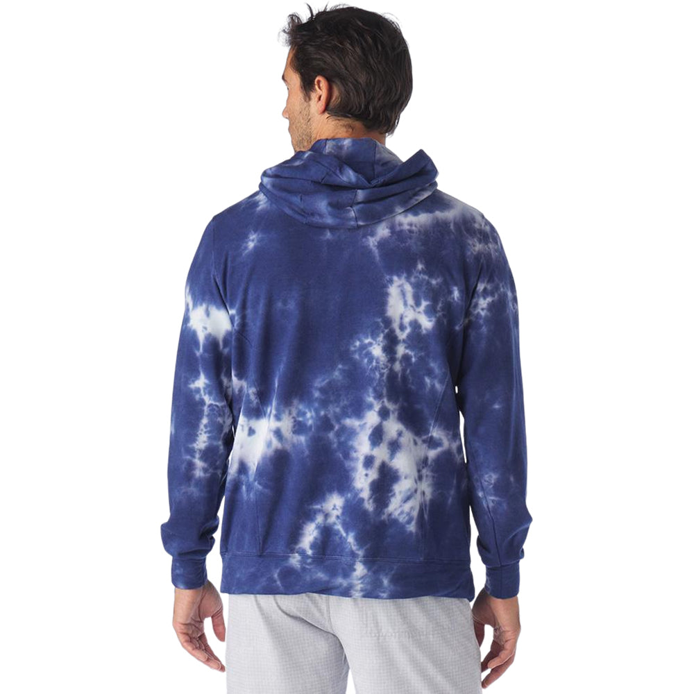 Glyder Men's Indigo Blur Dye Atlas Hoodie