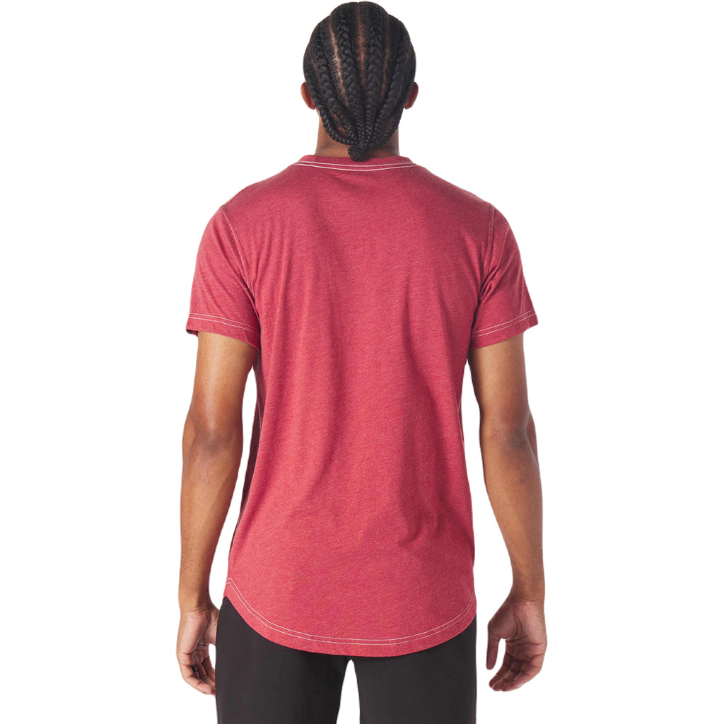 Glyder Men's Cardinal Heather Do No Harm Tee