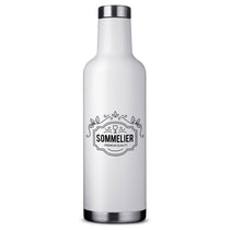 Primeline White 25 oz. Alsace Vacuum Insulated Wine Bottle