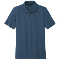 Mercer+Mettle Men's Insignia Blue Stretch Heavyweight Pique Polo
