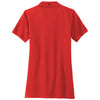 Mercer+Mettle Women's Apple Red Stretch Heavyweight Pique Polo