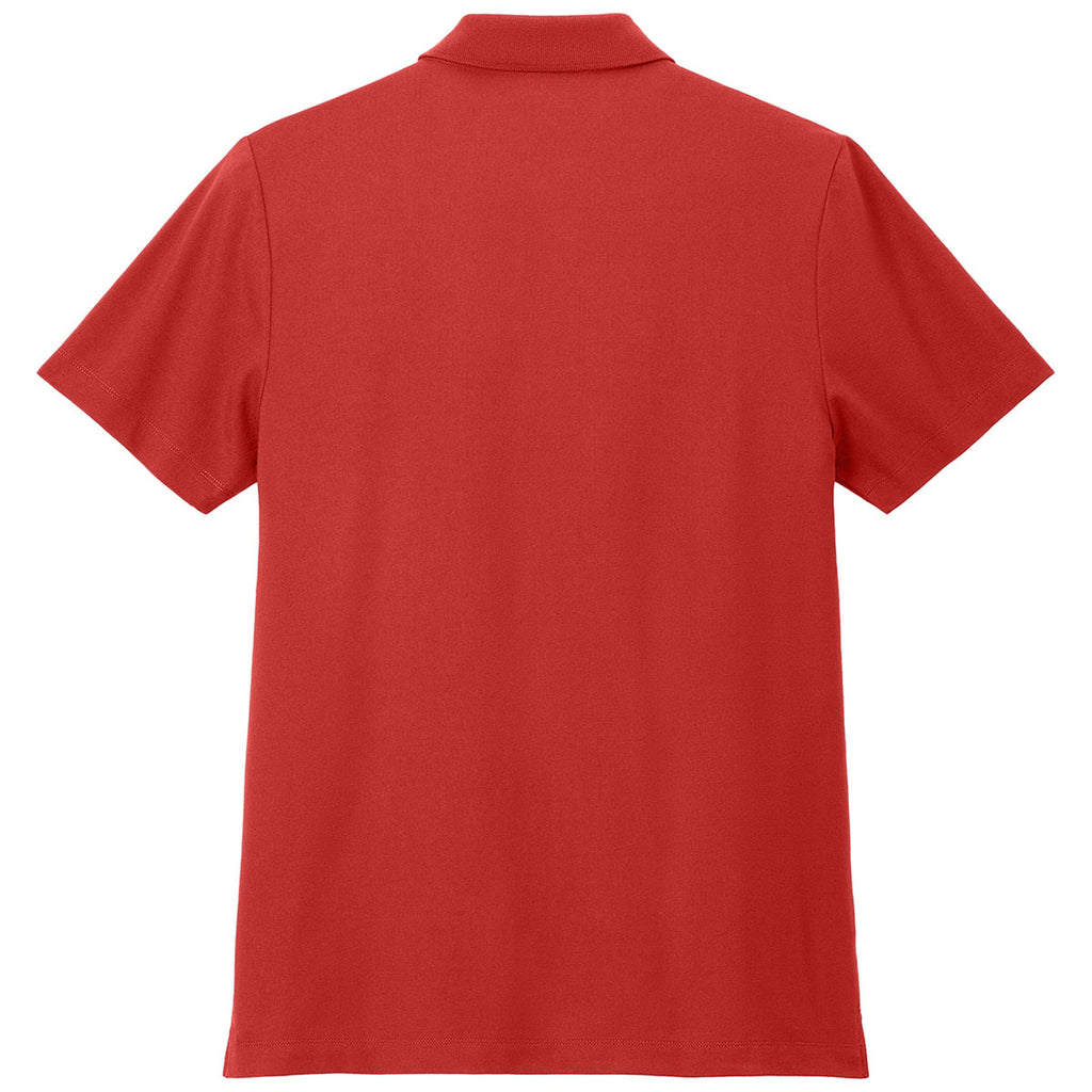 Mercer+Mettle Men's Apple Red Stretch Pique Polo