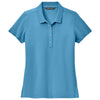 Mercer+Mettle Women's Parisian Blue Stretch Pique Polo