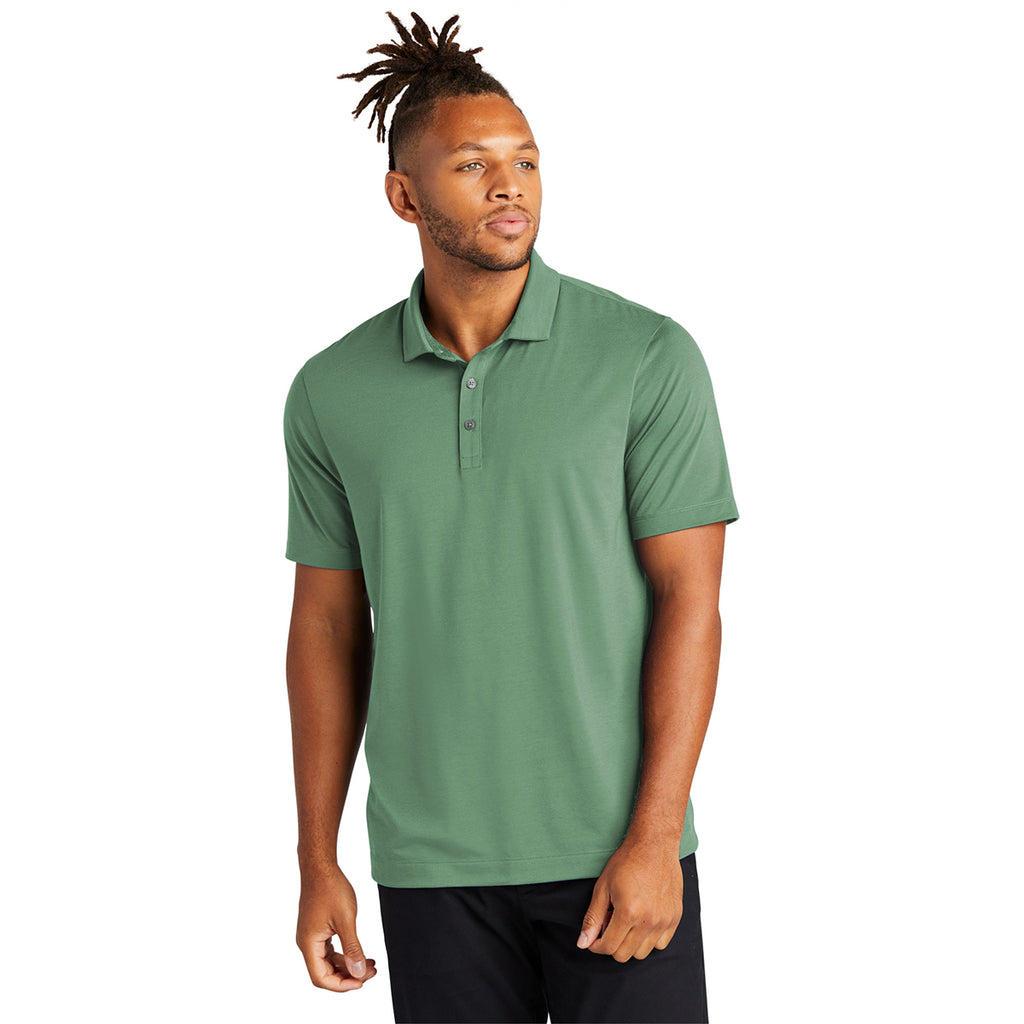 Mercer+Mettle Men's Sage Stretch Jersey Polo