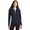 Mercer+Mettle Women's Night Navy Double-Knit Bomber