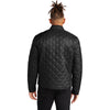 Mercer + Mettle Men's Deep Black Quilted Full Zip Jacket