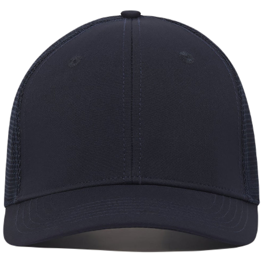 UNRL Navy Mid-Pro Trucker Cap