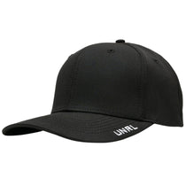 UNRL Black Mid-Pro Fitted