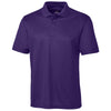 Clique Men's College Purple S/S Ice Pique Polo