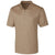 Clique Men's Light Beige S/S Ice Pique Polo