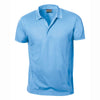 Clique Men's Light Blue S/S Ice Pique Polo