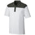 Clique Men's White/C Titan Parma Colorblock Polo