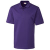 Clique Men's College Purple Malmo Pique Polo