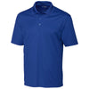 Clique Men's Tour Blue Spin Pique Polo